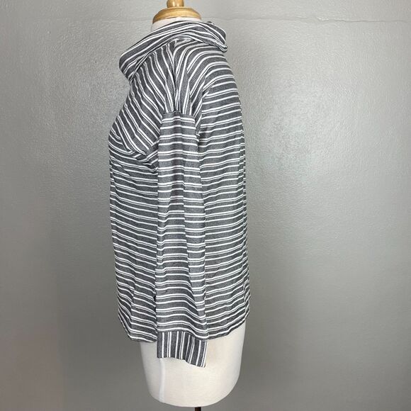 Talbots Black & White Cowl Neck Sweater size Large - Picture 2 of 9